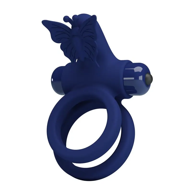 Anillo Doble para el Pene con Vibración · PRETTYLOVE · Anillos para el Pene