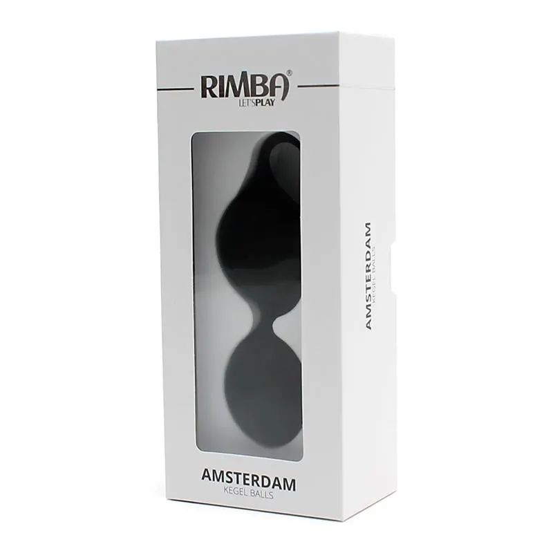 Bola Kegel 35 mm Amsterdam Negro · RIMBA TOYS · Bolas Chinas y Salud Femenina — Foto 5
