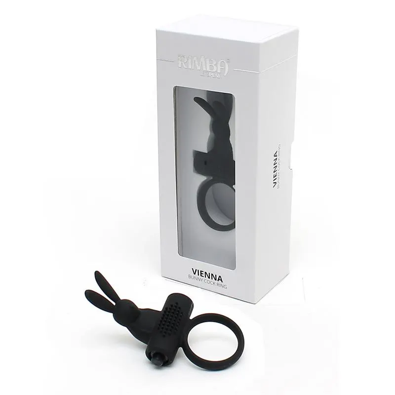 Anillo para el Pene Vienna Negro · RIMBA TOYS · Anillos para el Pene — foto 5