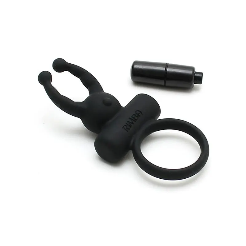 Anillo para el Pene Rome Negro · RIMBA TOYS · Anillos para el Pene — foto 3