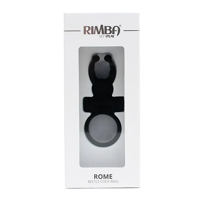 Anillo para el Pene Rome Negro · RIMBA TOYS · Anillos para el Pene — foto 6
