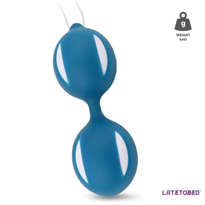 Misha Bola Kegel Doble con Peso Interno · LATETOBED · Bolas Chinas y Salud Femenina — photo 2