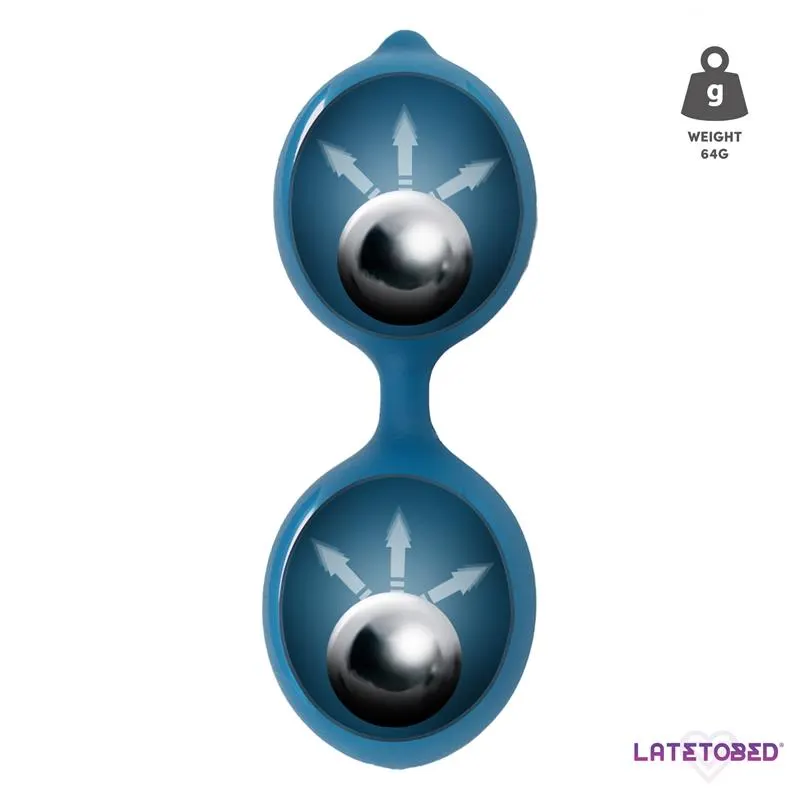 Misha Bola Kegel Doble con Peso Interno · LATETOBED · Bolas Chinas y Salud Femenina — photo 3