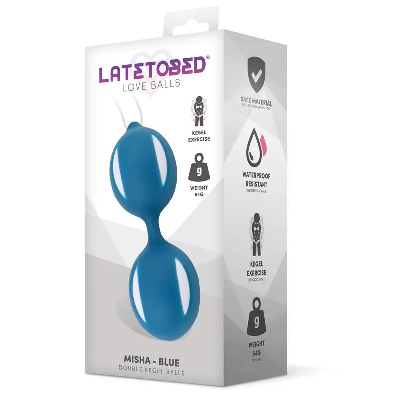 Misha Bola Kegel Doble con Peso Interno · LATETOBED · Bolas Chinas y Salud Femenina — photo 5