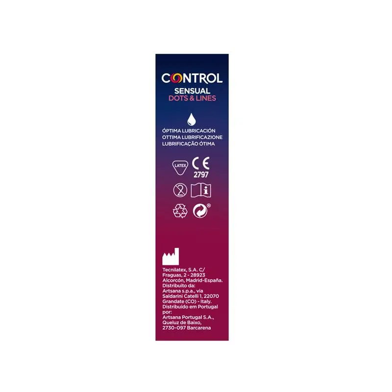 Sensual Dots & Lines - Punteados 12 uds · CONTROL · Accesorios y Sets — Foto 4
