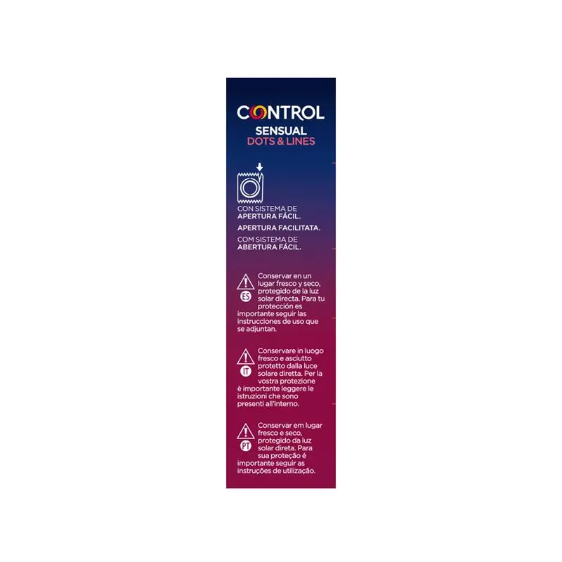 Sensual Dots & Lines - Punteados 12 uds · CONTROL · Accesorios y Sets — Foto 5