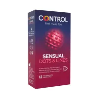 Sensual Dots & Lines - Punteados 12 uds · CONTROL · Accesorios y Sets