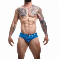 C4M33 Bañador Emerald Azul · S · CUT4MEN · Tangas y Braguitas