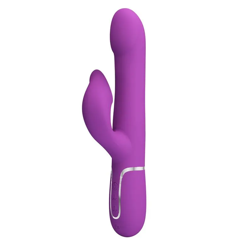 Zalin Vibrador con Bolas Rotatorias y Lengua · PRETTYLOVE · Vibradores — Foto 2