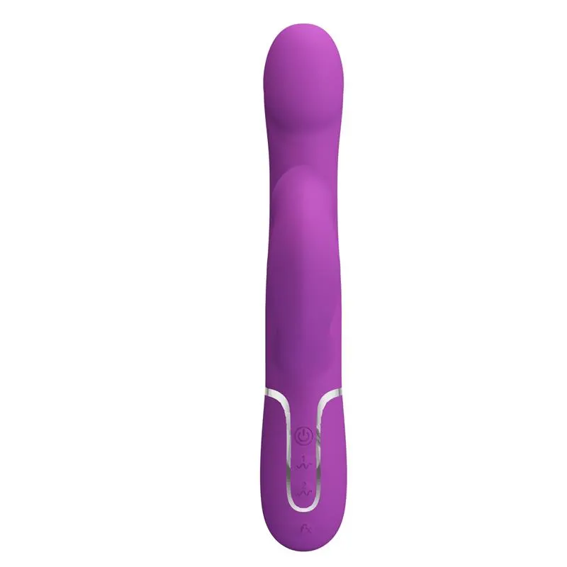 Zalin Vibrador con Bolas Rotatorias y Lengua · PRETTYLOVE · Vibradores — Foto 3