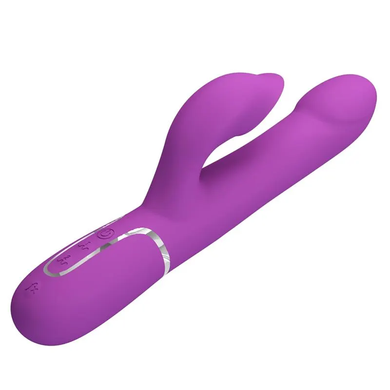 Zalin Vibrador con Bolas Rotatorias y Lengua · PRETTYLOVE · Vibradores — Foto 5