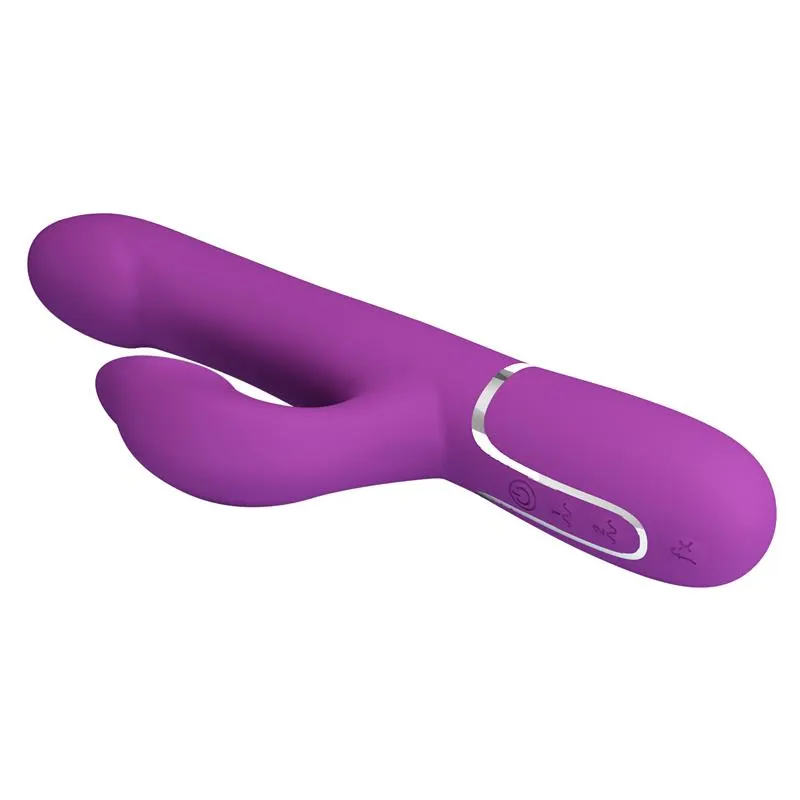 Zalin Vibrador con Bolas Rotatorias y Lengua · PRETTYLOVE · Vibradores — Foto 6