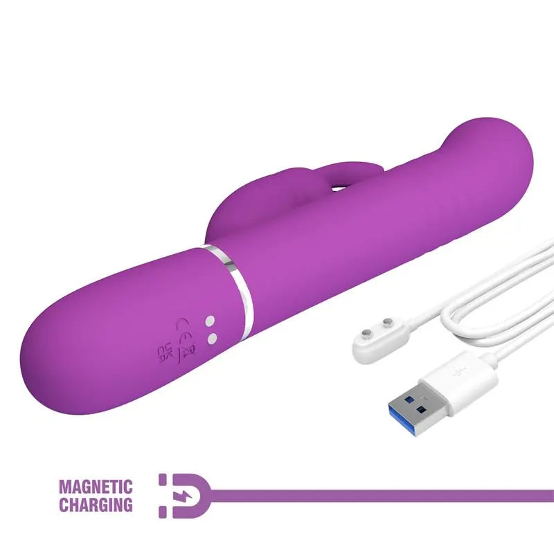Coale Vibrador con Bolas Rotatorias y Up and Down · PRETTYLOVE · Vibradores — Foto 9