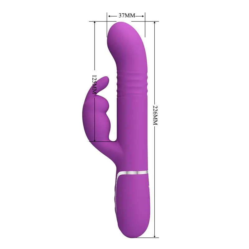 Coale Vibrador con Bolas Rotatorias y Up and Down · PRETTYLOVE · Vibradores — Foto 10