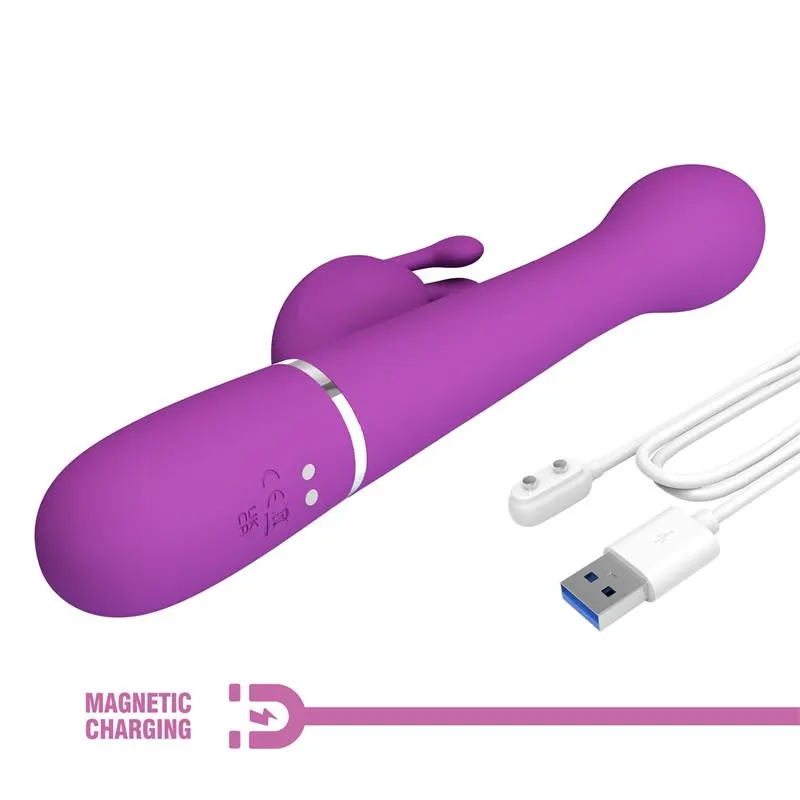 Dejon Vibrador con Thrusting y Rotación Twinkled · PRETTYLOVE · Vibradores — Foto 9
