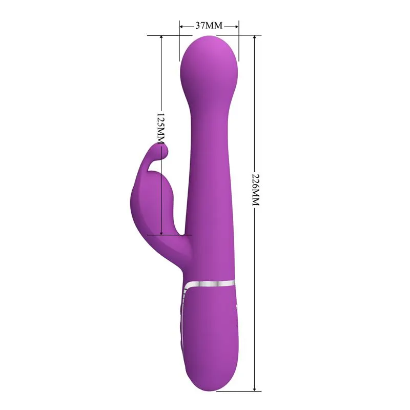 Dejon Vibrador con Thrusting y Rotación Twinkled · PRETTYLOVE · Vibradores — Foto 10