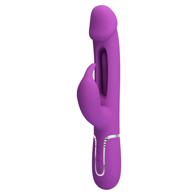 Kampas Vibrador con Lengua Lila · PRETTYLOVE · Vibradores — Foto 2