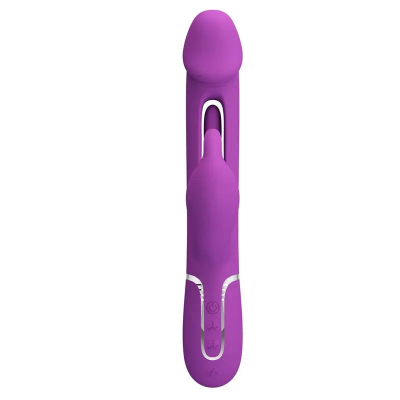 Kampas Vibrador con Lengua Lila · PRETTYLOVE · Vibradores — Foto 3