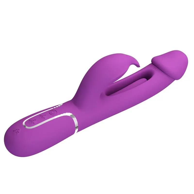 Kampas Vibrador con Lengua Lila · PRETTYLOVE · Vibradores — Foto 5