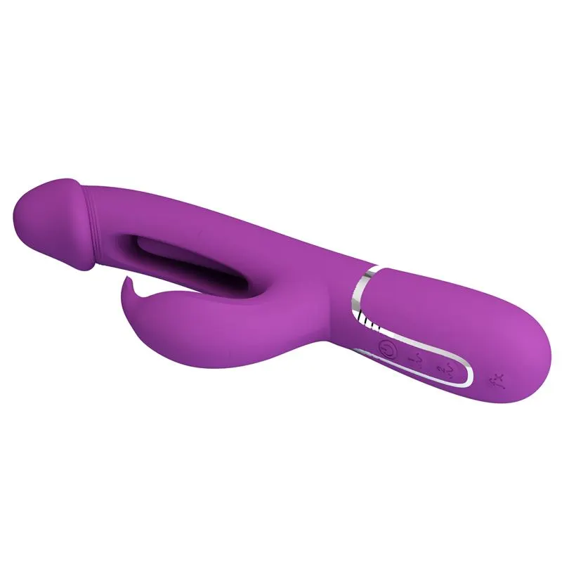 Kampas Vibrador con Lengua Lila · PRETTYLOVE · Vibradores — Foto 6