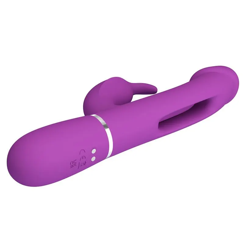 Kampas Vibrador con Lengua Lila · PRETTYLOVE · Vibradores — Foto 7