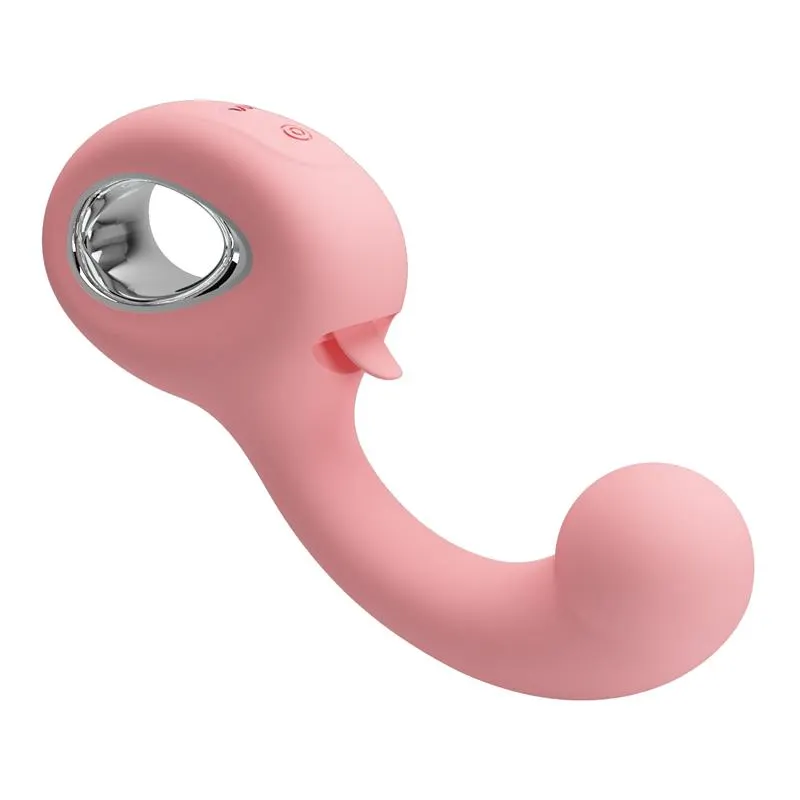 Erynnyes Vibrador con Lengua Estimuladora · PRETTYLOVE · Vibradores — Foto 5