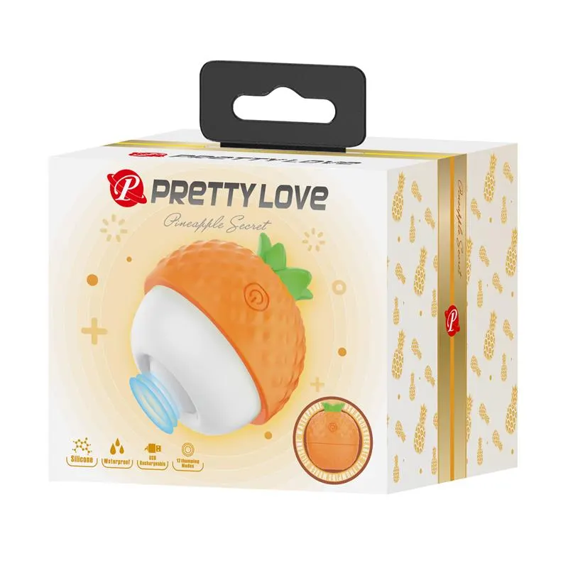 Pineapple Secret Estimulador con Thumping · PRETTYLOVE · Estimuladores de Clítoris — photo 10