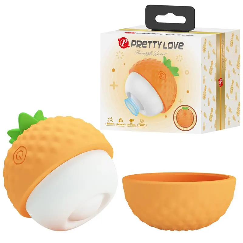 Pineapple Secret Estimulador con Thumping · PRETTYLOVE · Estimuladores de Clítoris