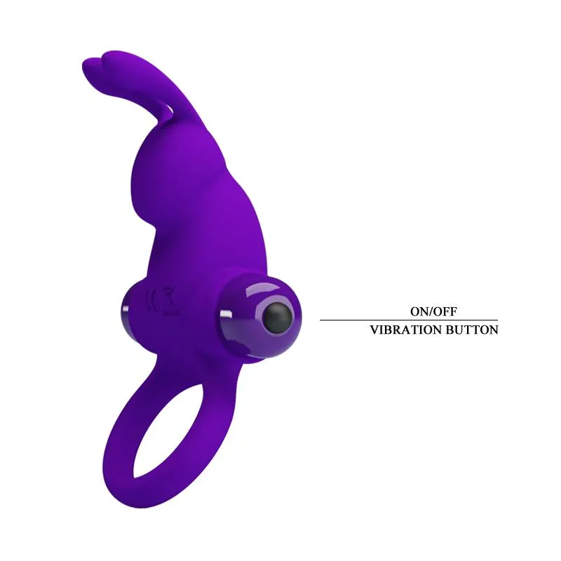 Anillo para el Pene con Vibración Rabbit · PRETTYLOVE · Anillos para el Pene — Foto 5