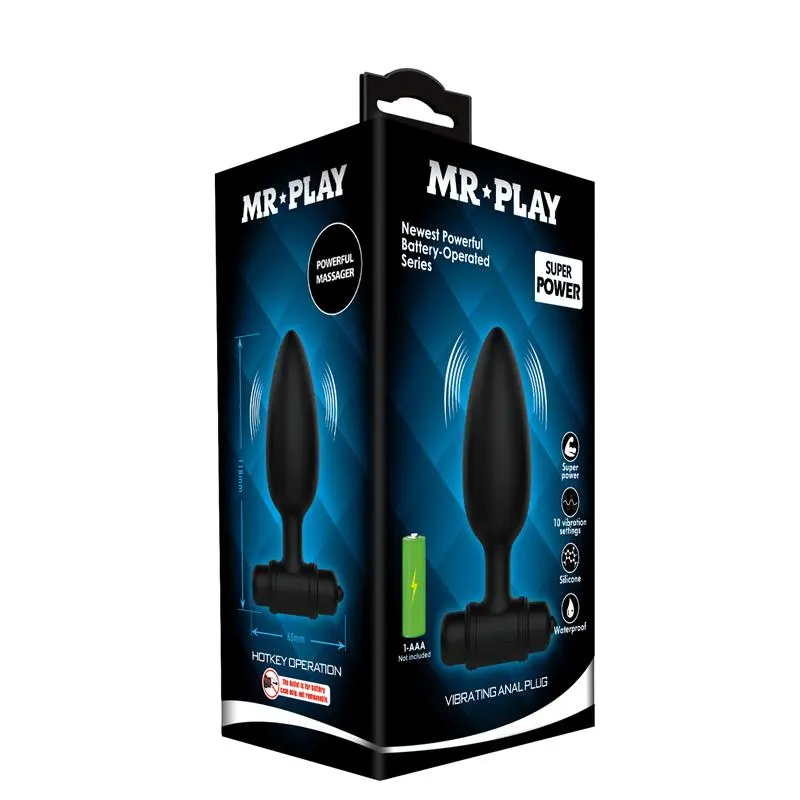 Plug Anal 10 Funciones 11,8 cm · MR PLAY · MR PLAY · Anal — Foto 10