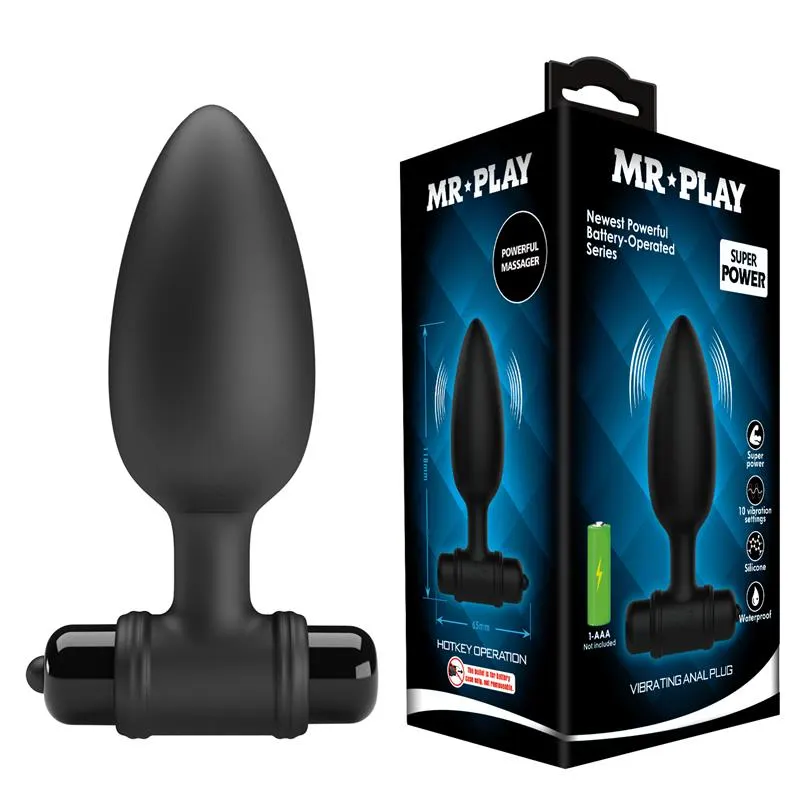 Plug Anal 10 Funciones 11,8 cm · MR PLAY · MR PLAY · Anal