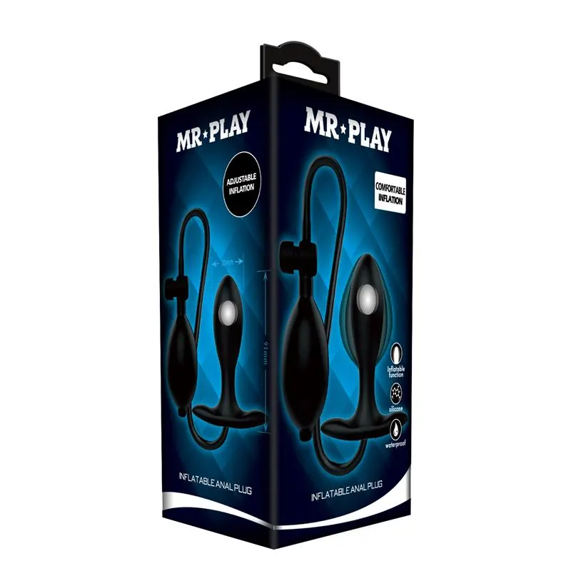 Plug Anal con Inflado y Bola Interna · MR PLAY · Anal — Foto 10