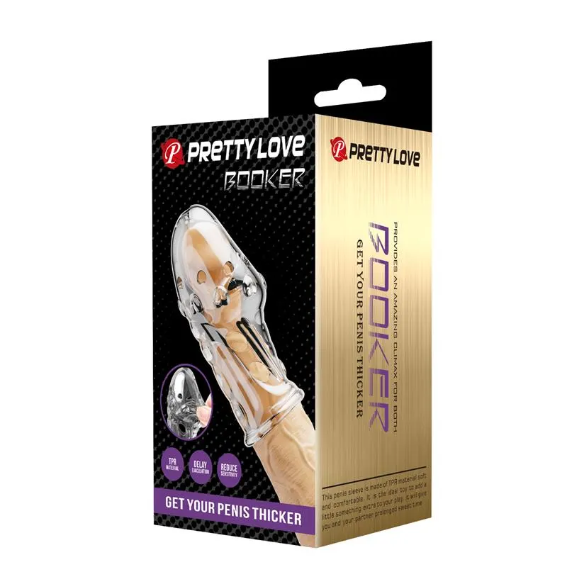 Booker Funda para el Pene · PRETTYLOVE · Fundas y Extensiones para el Pene — Foto 5