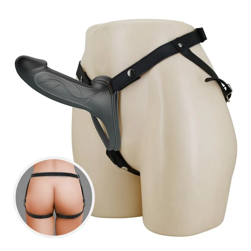 London Arnés Universal con Dildo Hueco 6.6 · PRETTYLOVE · Anillos para el Pene — Foto 2