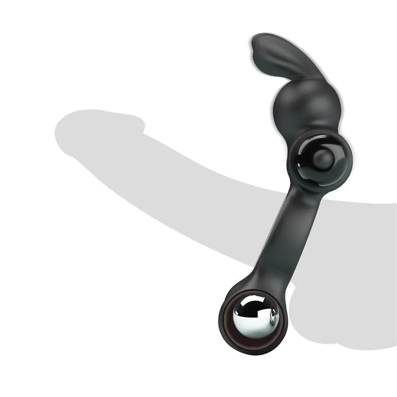 Yusuf Anillo para el Pene con Bolas de Metal 2x33gr · PRETTYLOVE · Anillos para el Pene — Foto 4