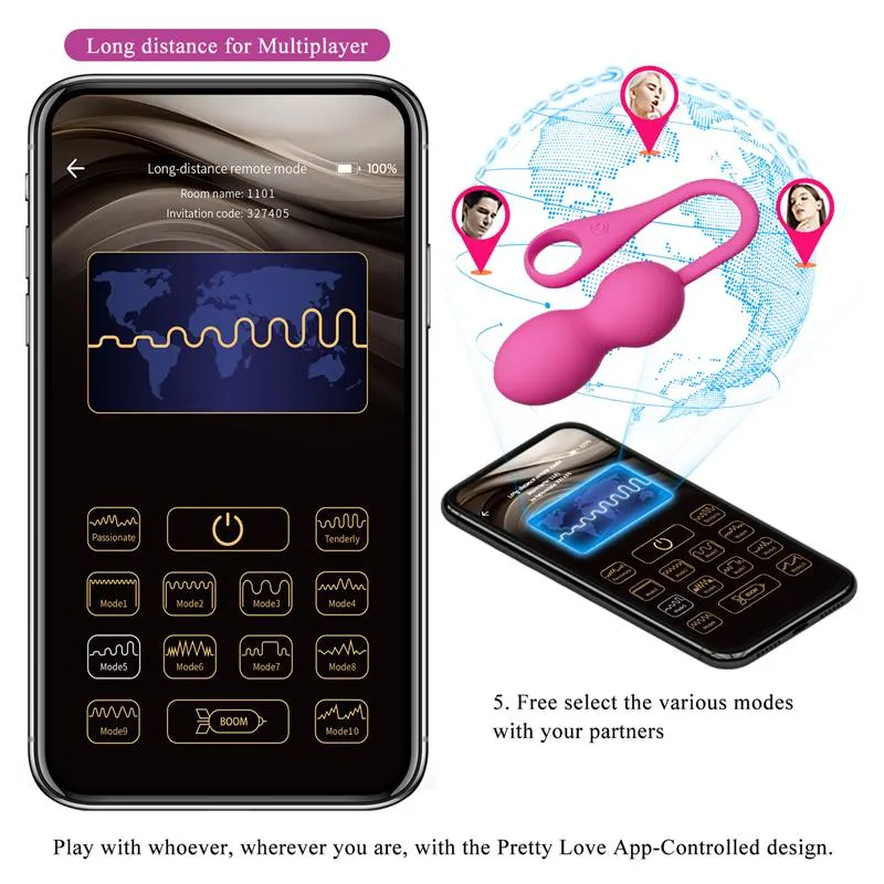 Elvira Bolas Kegel con Vibración y App · PRETTYLOVE · PRETTYLOVE · Vibradores — Foto 14