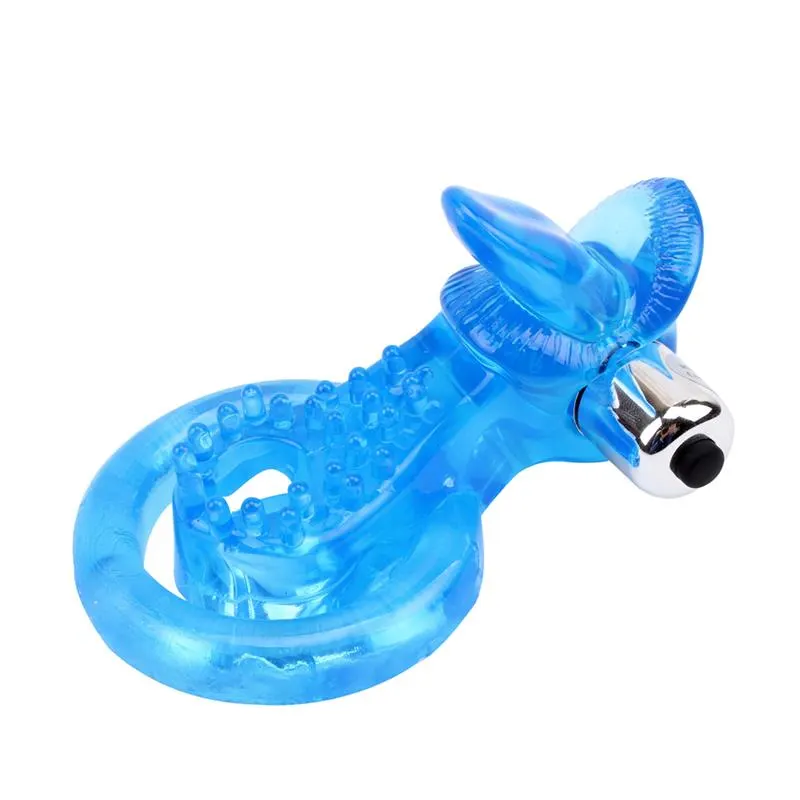 Anillo Vibrador para el Pene The Tongue Azul · CHISA · Fundas y Extensiones para el Pene — Foto 2