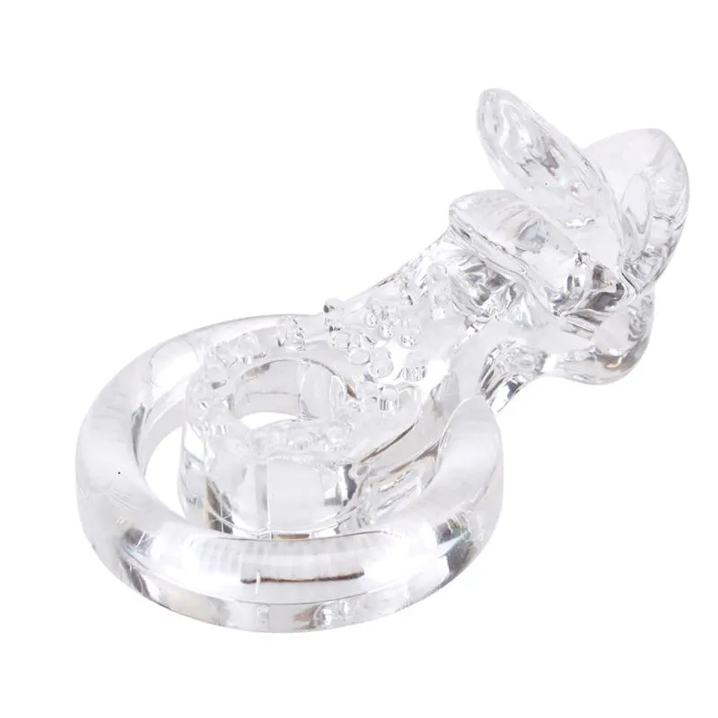 Anillo Vibrador para el Pene The Tongue Transparente · CHISA · Fundas y Extensiones para el Pene — Foto 2