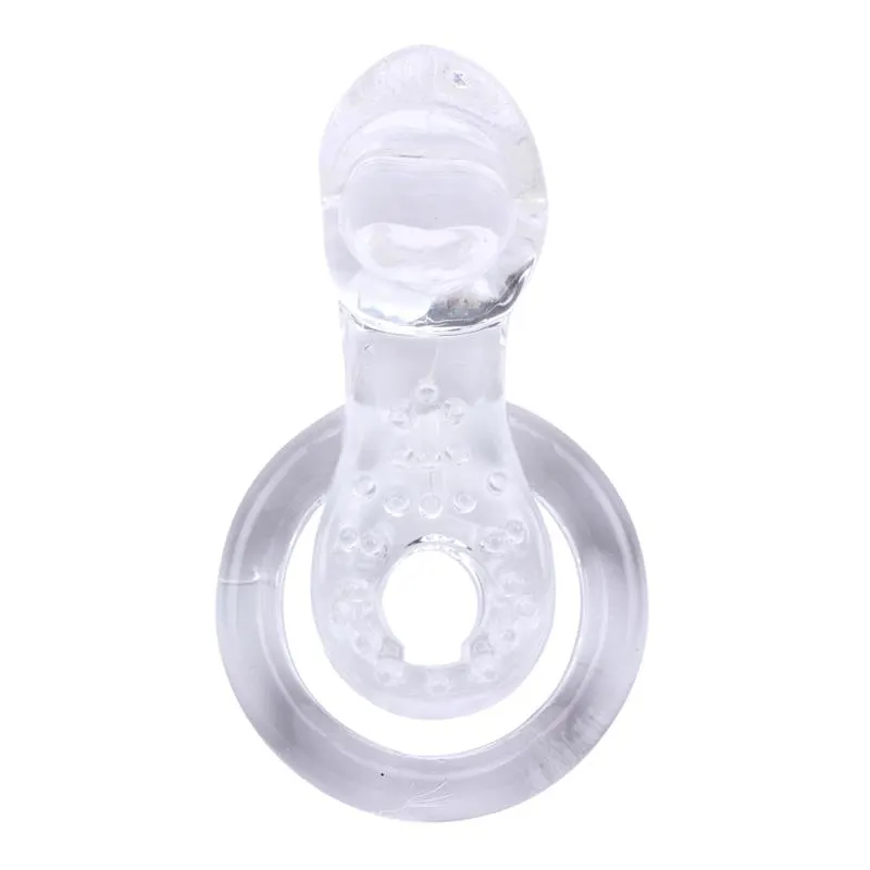 Anillo Vibrador para el Pene The Tongue Transparente · CHISA · Fundas y Extensiones para el Pene — Foto 4