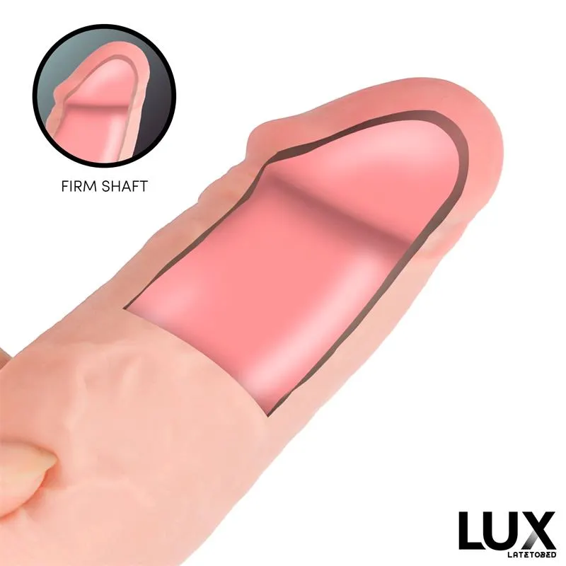 Paul Dildo Triple Densidad con Testículos Oscilantes 8.2 · LUX · Dildos — photo 4