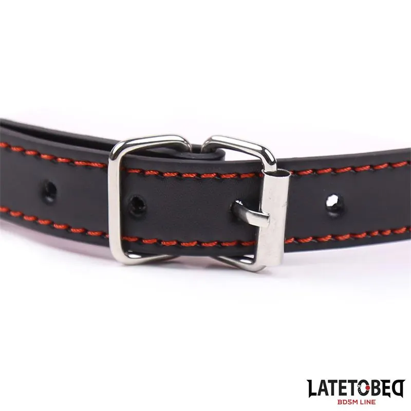 Mordaza Hueso Rosa Ajustable · LATETOBED BDSM LINE · Máscaras, Antifaces y Mordazas — photo 3