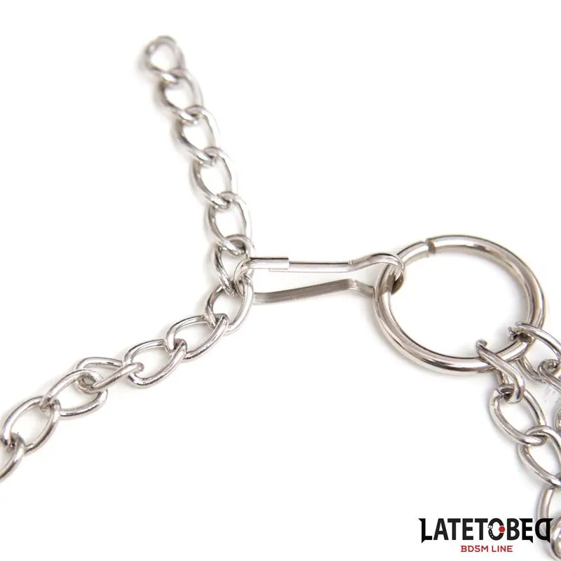 Pinzas Pezones con Anillo para Pene Talla Única · LATETOBED BDSM LINE · Pinzas y Pezoneras — Foto 3