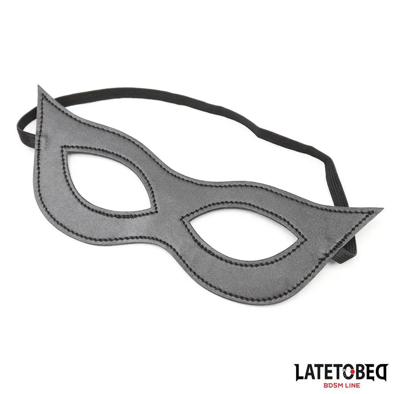 Antifaz Negro Elástico · LATETOBED BDSM LINE · Máscaras, Antifaces y Mordazas