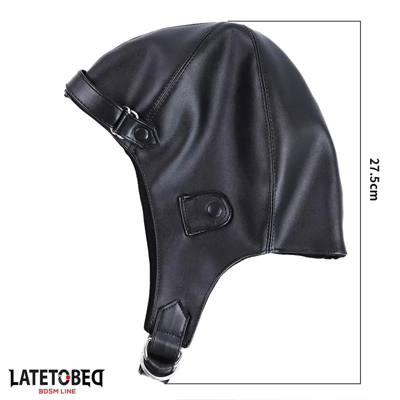 Capucha Negra Talla Única · LATETOBED BDSM LINE · Máscaras, Antifaces y Mordazas — photo 2