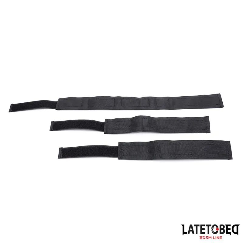 Collar con Esposas Nylon Talla Única · LATETOBED BDSM LINE · Esposas y Ataduras — Foto 4