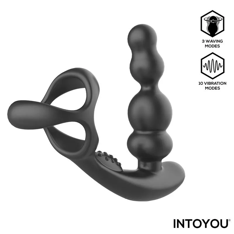 Klark Plug Anal Oscilante con Vibración y Control Remoto · INTOYOU · Anal — photo 5