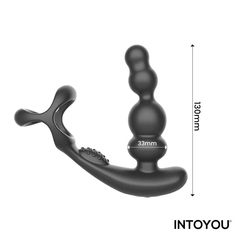 Klark Plug Anal Oscilante con Vibración y Control Remoto · INTOYOU · Anal — photo 6
