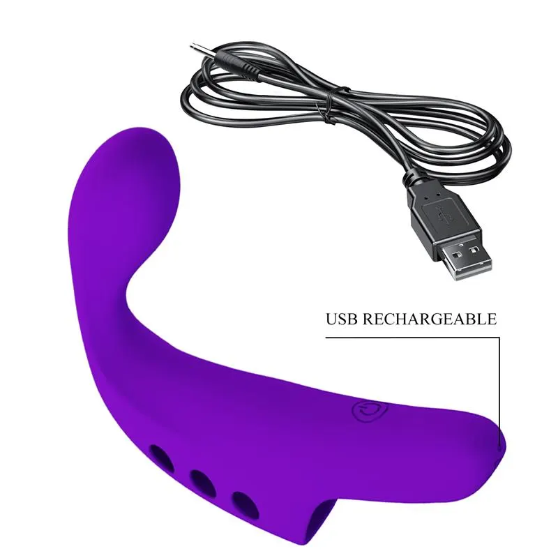 Gorgon Vibrador para el Dedo · PRETTYLOVE · Estimuladores de Clítoris — Foto 8