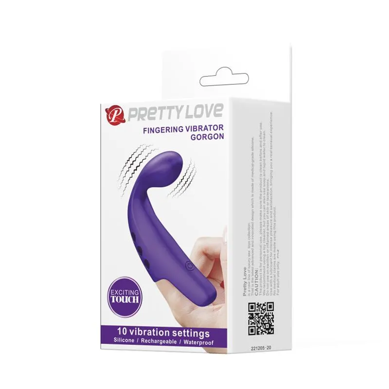 Gorgon Vibrador para el Dedo · PRETTYLOVE · Estimuladores de Clítoris — Foto 10
