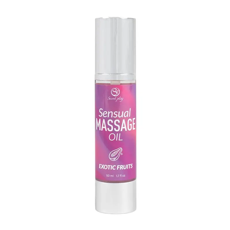 Aceite de Masaje Sensual Frutas Exóticas 50 ml. · SECRET PLAY · Cuidado Íntimo y Masaje — Foto 2